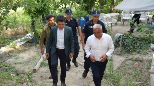 Bozdoğan Kaymakamı Ata, Körteke ve Örencik Mahallerinde vatandaşlarla buluştu