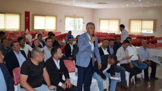 Bozdoğan Kaymakamı Gökçe, muhtarlar ile bir araya geldi