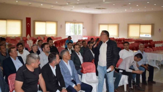 Bozdoğan Kaymakamı Gökçe, muhtarlar ile bir araya geldi