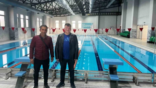 Bozdoğan Yarı Olimpik Yüzme Havuzu, açılış için gün sayıyor