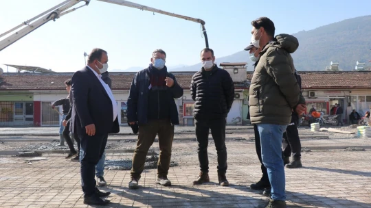 Bozdoğan, Kapalı Pazaryeri'ne kavuşuyor