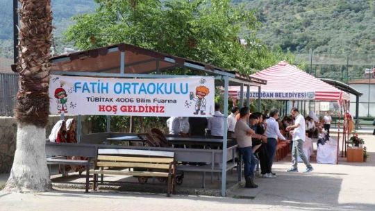 Bozdoğanda öğrenciler projelerini sergiledi