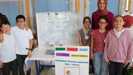 Bozdoğanda öğrenciler projelerini sergiledi