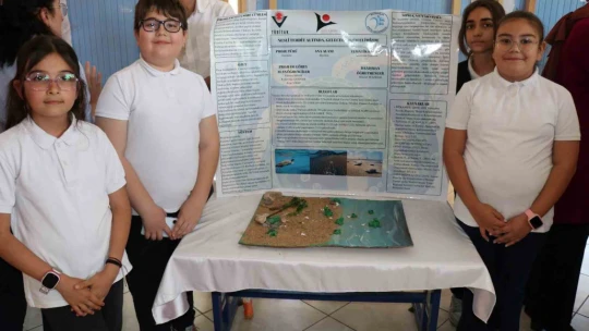Bozdoğanda öğrenciler projelerini sergiledi