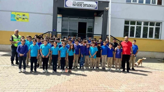 Bozdoğanlı minikler trafik kurallarını öğrendi