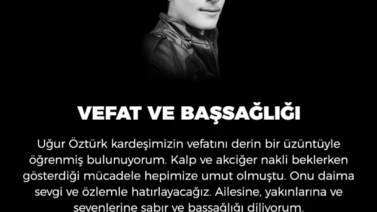 Bozdoğanlı Uğur, sevenlerini üzdü