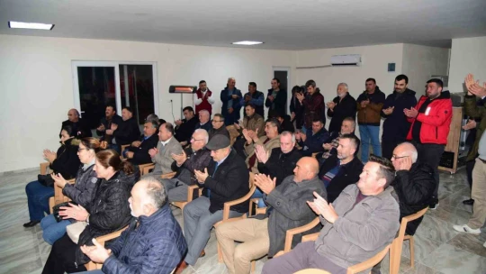 Buharkent Belediye Başkan Adayı Yıldırım, seçim startını meslektaşları ile birlikte verdi
