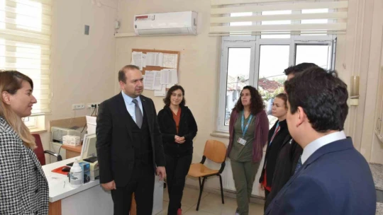Buharkent Devlet Hastanesi'nin sağlık hizmetleri denetlendi