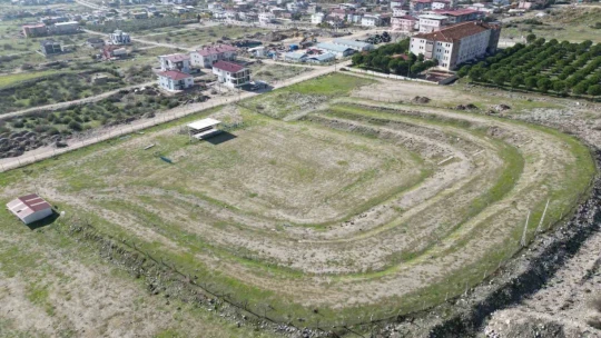 Buharkent'te deve güreşi hazırlıkları tamamlandı