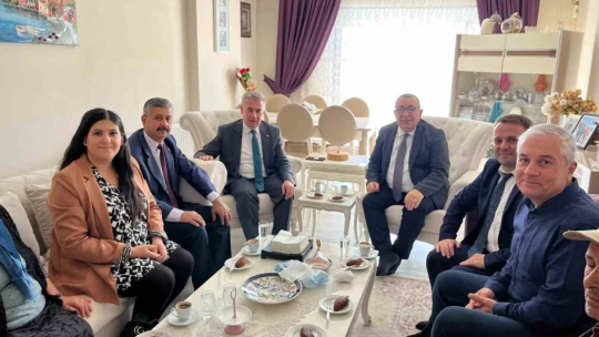 Buharkent'te doğalgaz dağıtımı başladı