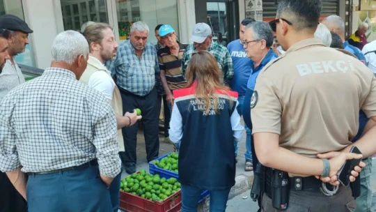 Buharkent'te ilek tezgahları denetlendi