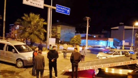 Buharkent'te korkutan kaza