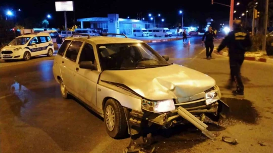 Buharkent'te korkutan kaza