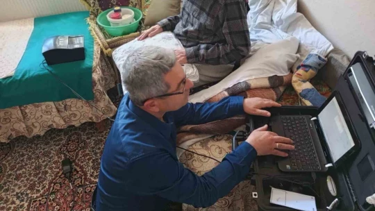 Buharkent'te nüfus işlemleri vatandaşların ayağına götürülüyor