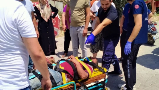 Buharkent'te trafik kazası: 1 yaralı