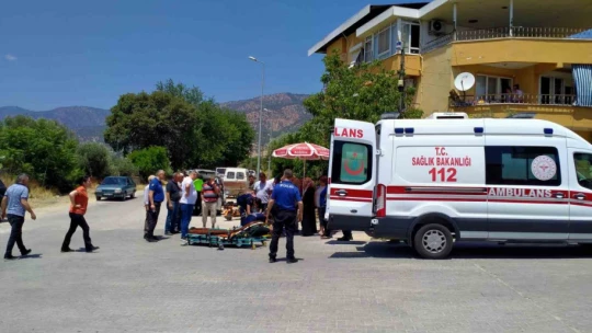 Buharkent'te trafik kazası: 1 yaralı