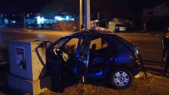 Buharkent'te trafik kazası: 4 yaralı