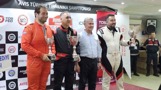 Buharkent tırmanma yarışları nefes kesti