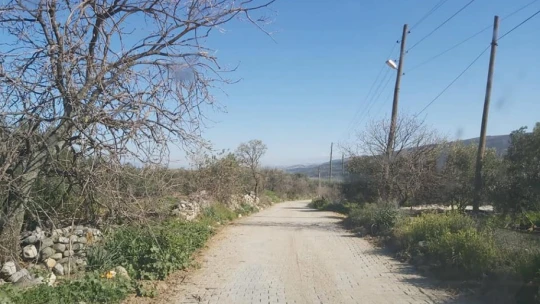 Buharkent Belediyesi'nden yol çalışması