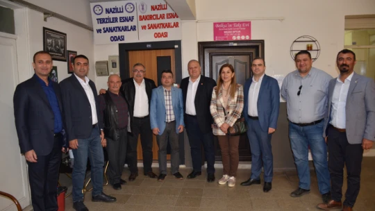 Bülbül, esnafın sorunlarını başkanlardan dinledi