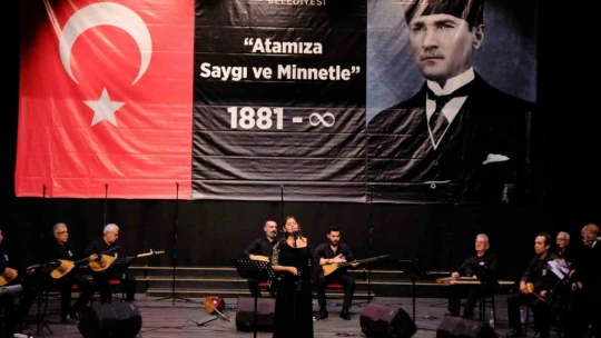 Büyükşehir, Atatürk'ü türkülerle andı