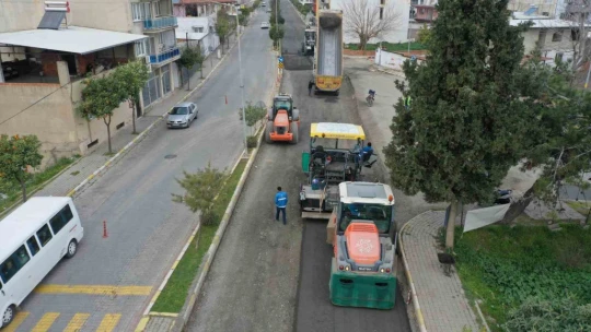 Büyükşehir Belediyesi, Mehmet Ali Tosun Bulvarı'nda çalışmalarına devam ediyor