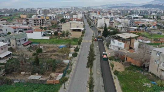 Büyükşehir Belediyesi, Mehmet Ali Tosun Bulvarı'nda çalışmalarına devam ediyor