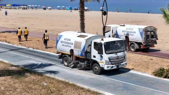 Büyükşehir Belediyesi'nden Davutlar ve Güzelçamlı'da kapsamlı çalışma