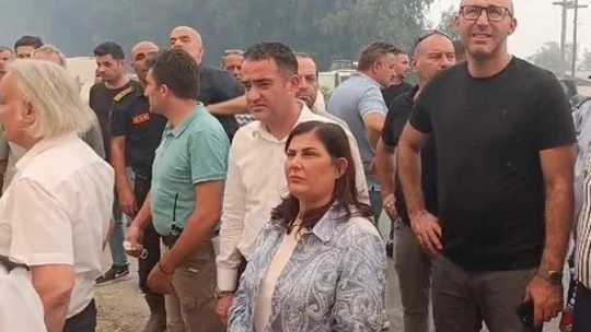 Büyükşehir ekipleri, yangına hızla müdahale etti