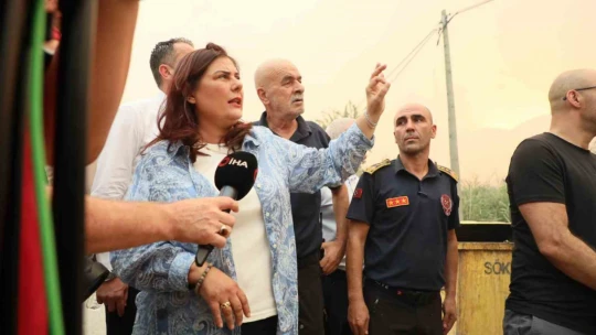 Büyükşehir ekipleri, yangına hızla müdahale etti