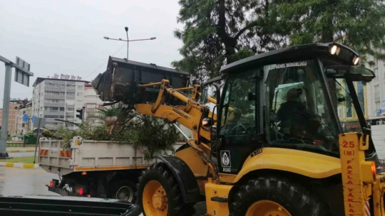 Büyükşehir ekiplerinden anında müdahale