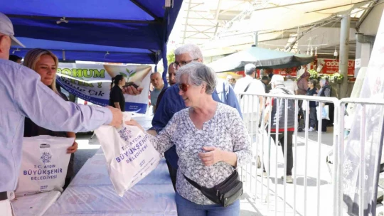 Büyükşehir'in Ata Tohumları, Kuşadalılarla buluştu