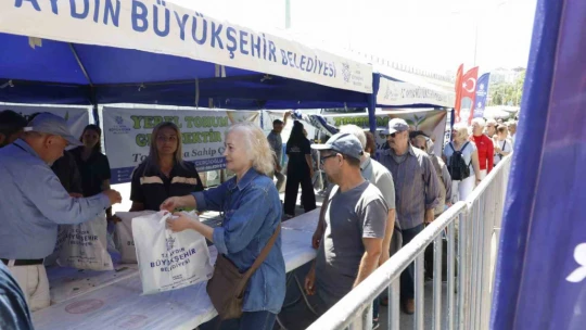 Büyükşehir'in Ata Tohumları, Kuşadalılarla buluştu
