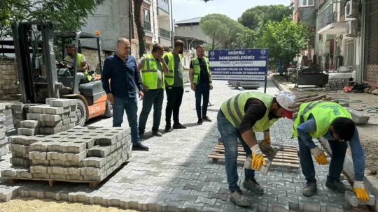 Büyükşehir yol çalışmalarında hız kesmiyor