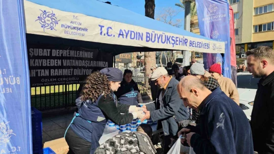 Büyükşehirden 6 Şubat anısına helva hayrı