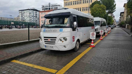 Büyükşehirden okul servislerini rahatlatan çalışma