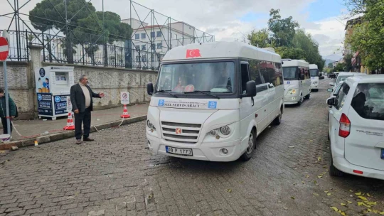 Büyükşehirden okul servislerini rahatlatan çalışma