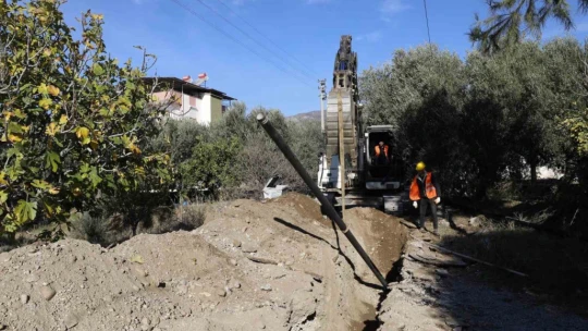 Çalışmalar sürüyor, 3 ilçenin içme suyu karşılanacak