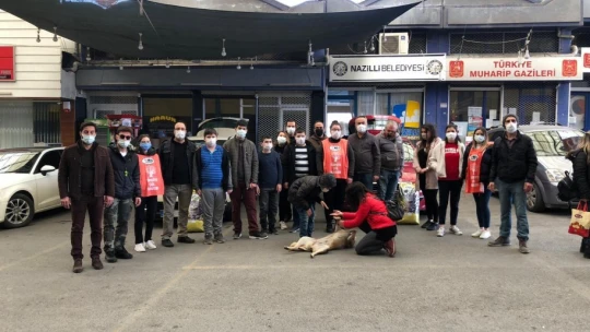 Can dostların besleme çalışmalarına engelliler de katıldı