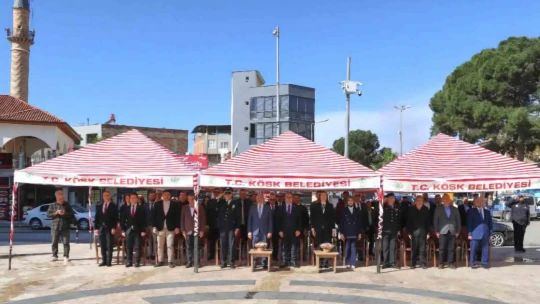 Çanakkale Zaferi Köşk'te kutlandı