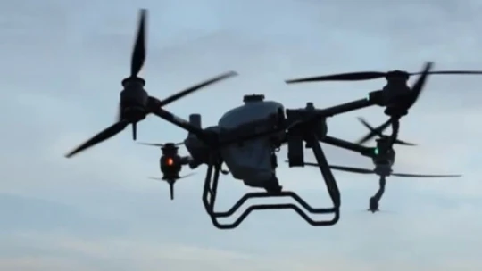 Çerçioğlu'ndan Aydın çiftçisine dronlu gübreleme desteği