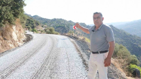 Çerçioğlu Söke'nin dört bir yanında yol yapım çalışmalarına devam ediyor