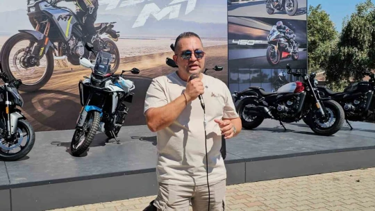 CFMOTO 450cc modellerini Sultanhisar'da tanıttı
