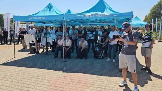 CFMOTO 450cc modellerini Sultanhisar'da tanıttı