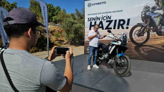 CFMOTO 450cc modellerini Sultanhisar'da tanıttı