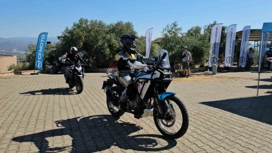 CFMOTO 450cc modellerini Sultanhisar'da tanıttı