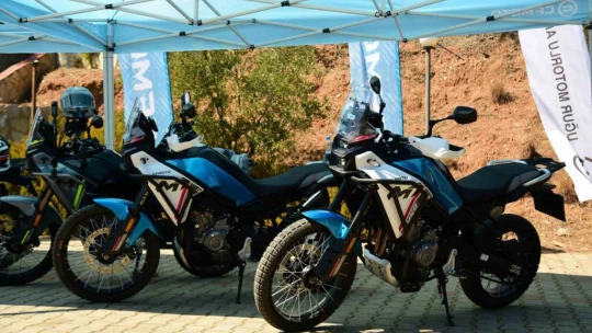 CFMOTO 450cc modellerini Sultanhisar'da tanıttı