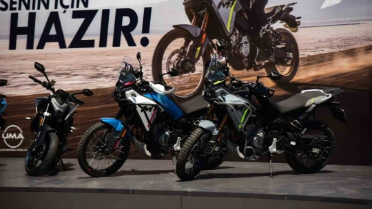 CFMOTO 450cc modellerini Sultanhisar'da tanıttı