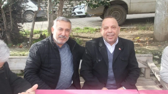 CHP Bozdoğan Belediye Başkan Adayı Özel Kavaklı Mahallesi'nde vatandaşlarla buluştu