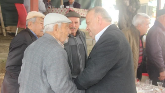CHP Bozdoğan Belediye Başkan Adayı Özel Kavaklı Mahallesi'nde vatandaşlarla buluştu